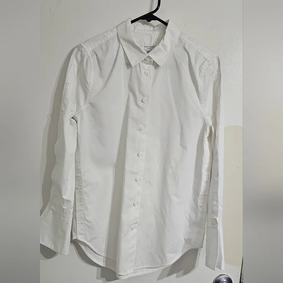 Equipment Femme Button Down Shirt Womens Small White - Picture 2 of 7